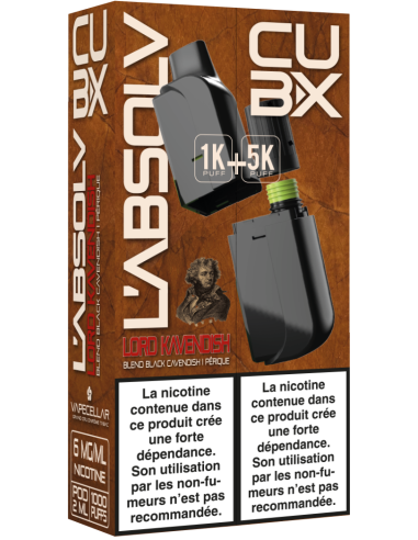 RECHARGE POD CUB-X 12 ML - LORD KAVENDISH